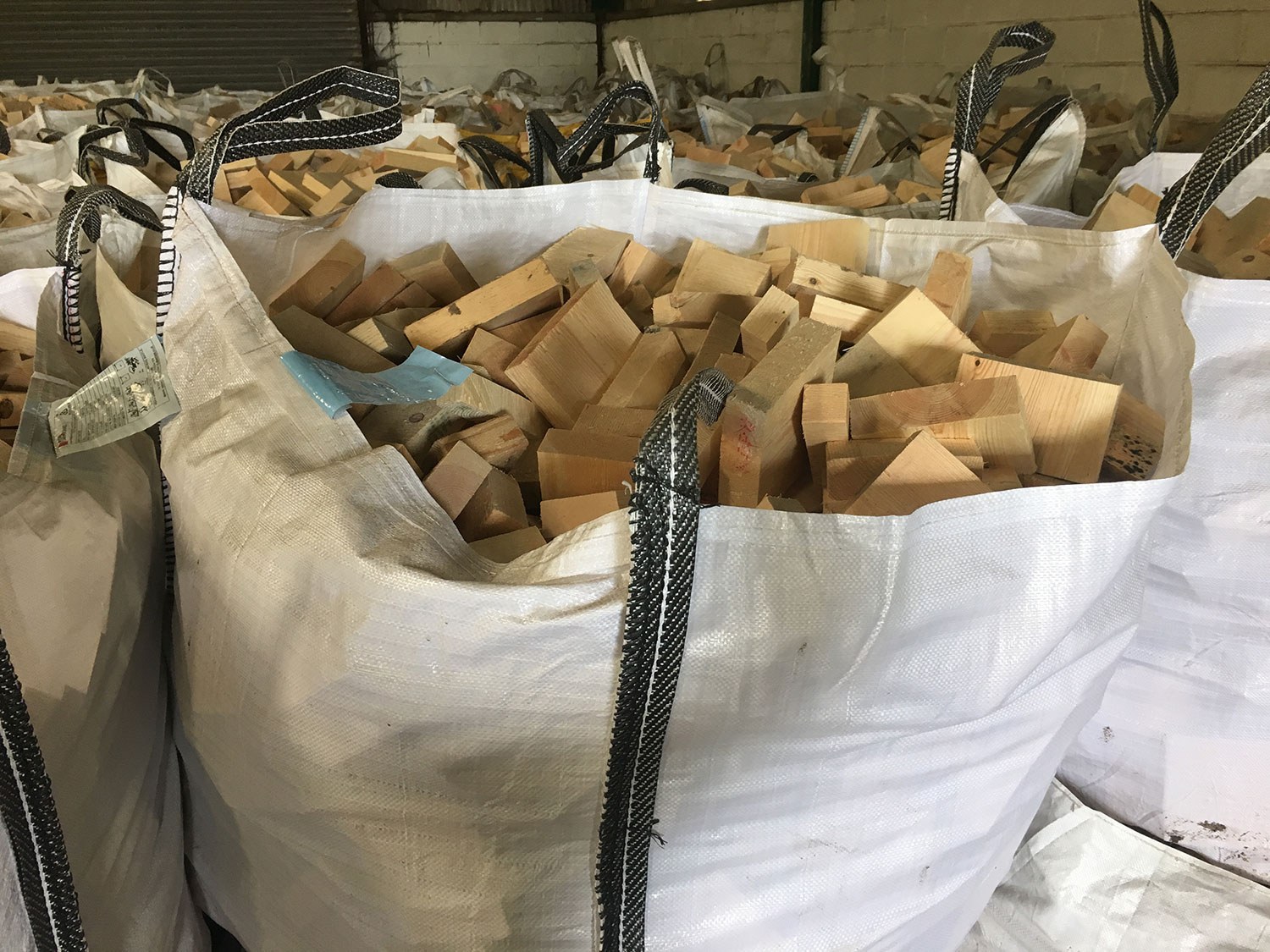 Bulk bags of firewood