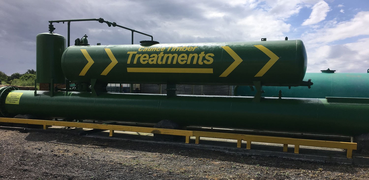 Caunce timber treatment plant